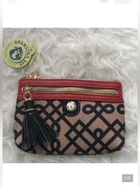 NWT Spartina 449 Wristlet Cometic Bag